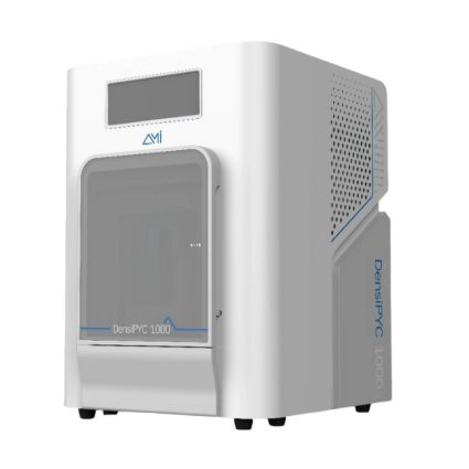 True Density DensiPyc 1000 ● (4–60°C) temperature-controlled pycnometer, precise density. ● Integrated microbalance enables accurate weighing. ● PC-controlled automation records data automatically. ● Optional vacuum degassing to 10kPa.